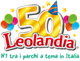 logo leolandia 50 anniversario